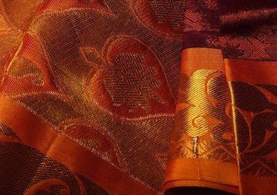 banaras jaquard saree design